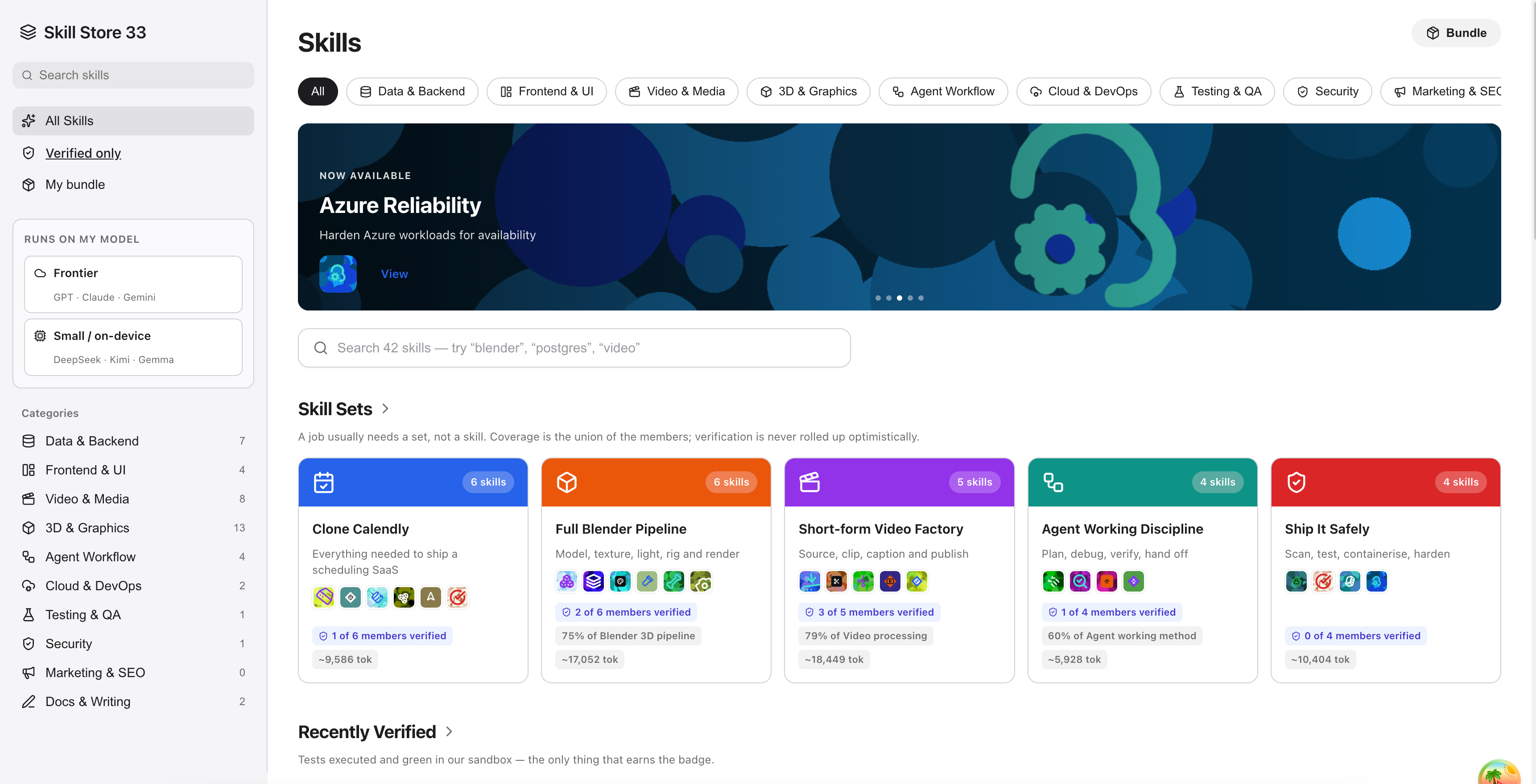 Clone Calendly collection in the Skill Store 33 prototype